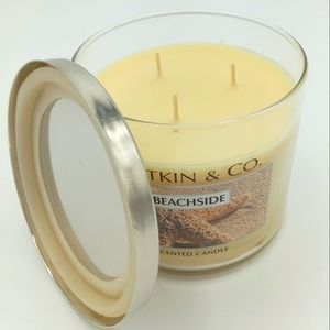 Bath and Body Works Slatkin Beachside 3 Wick Candle New! 14.5 oz